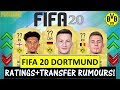 FIFA 20 | BORUSSIA DORTMUND PLAYER RATINGS!! FT. REUS, SANCHO,HAZARD ETC.(TRANSFER RUMOURS INCLUDED)