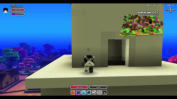 Cube World - Rogue shuriken ability Helps climbing!