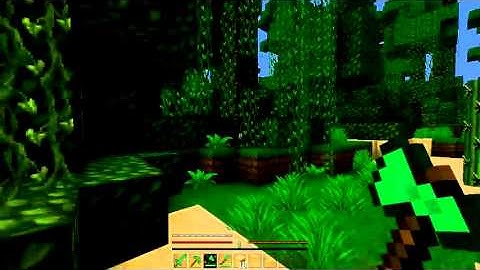 Minecraft Emerald Armor, Tools and more mod