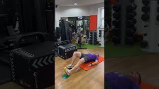 Single Leg Isometric Glute Bridge 'Hammy Sliders'