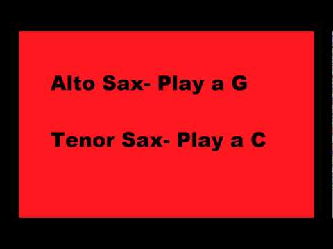 Video: Er tenorsax en alt?