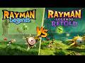Rayman Legends Retold vs Rayman Legends - Graphics & Gameplay Comparison