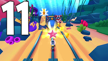 Subway Surfers - Gameplay Walkthrough Part 11 - Jake Underwater (iOS, Android) Funny Games Speedrun