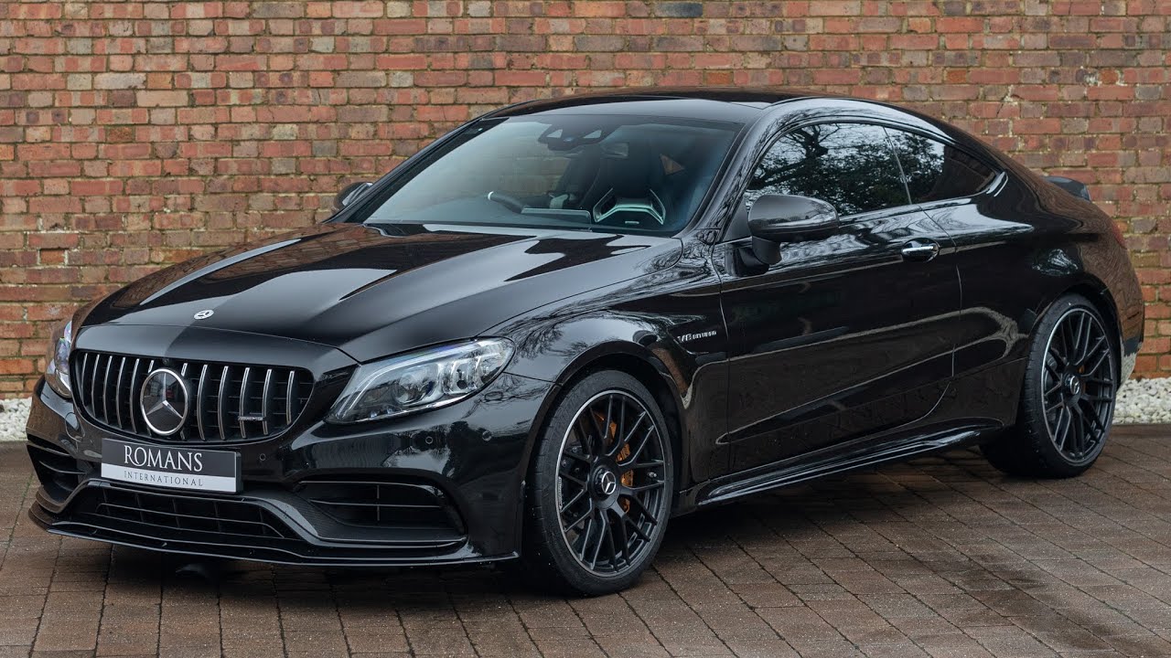 Mercedes Amg C63 S Premium Plus Obsidian Black Walkaround Interior Youtube