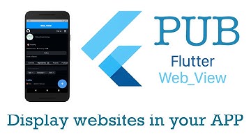 WebView | flutter | #showWebsitesInFlutterApp