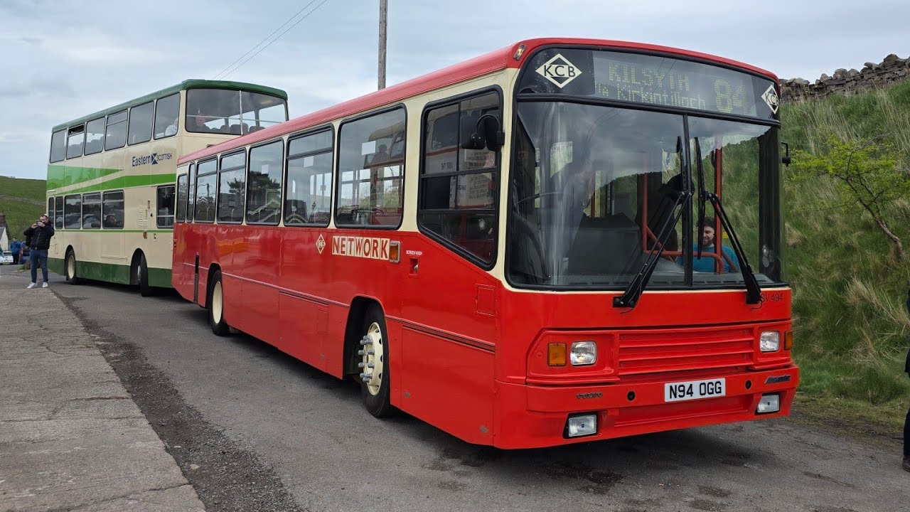 A Step in Time Part 124! Preserved Kelvin Central Buses Volvo B10M/Alexander PS SV494/N94OGG