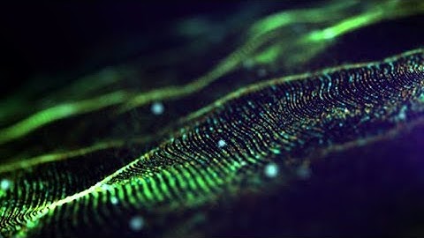 Futuristic Digital Green Abstract Particles | Videohive Project Templates
