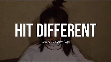 SZA - Hit Different (Clean Lyrics) (Ft. Ty Dolla $ign)