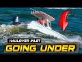 TWO GIRLS VS HAULOVER INLET! TOTAL CHAOS