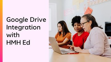 Using Google Drive on the HMH Ed Platform