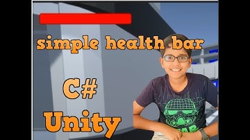 Simple health bar in unity | Unity Game Development using C#|Unity tutorial