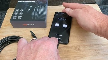 How to connect the W300 endoscope to my phone?