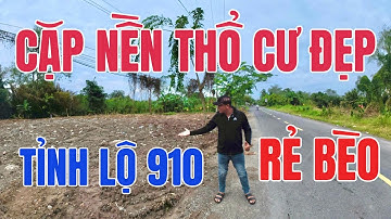 MS 10132 | Bán nhanh cặp nền thổ cư mặt tiền tỉnh lộ 910 – gần chợ Bình Minh, giá rẻ đầu tư cực tốt!