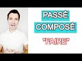 French A1 A2 | The "passé composé" of the verb "FAIRE"