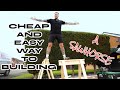 How to build saw horse the cheap and easy way