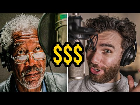 How Much MONEY I Earn W/ A Morgan Freeman Voice Impression...