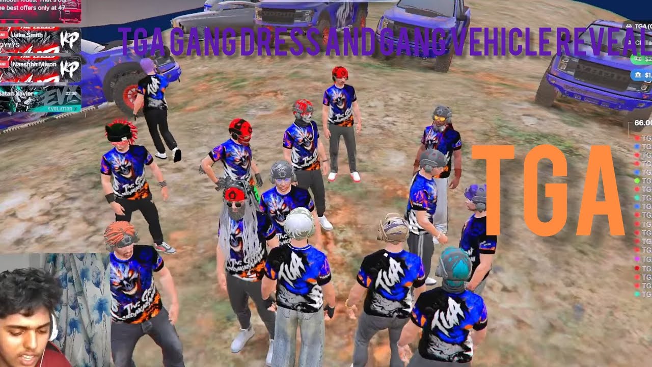 TGA GANG DRESS AND GANG VEHICLE REVEALING 💥🔥