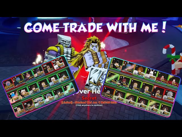 NEW *Trading* feature for ANIME ADVENTURE units and skins (EASY AND FAST) 