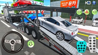 New Nissan GTR R35 Cars Transporter Truck Driving Simulator - 3D Driving Class 2025 Android gameplay screenshot 5