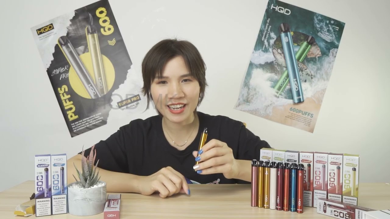 HQD Super Pro disposable vape pen review