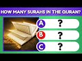 Islamic general knowledge quiz 100 questions  islam quiz