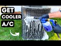 How to get ice cold air by cleaning your ac coils the right way