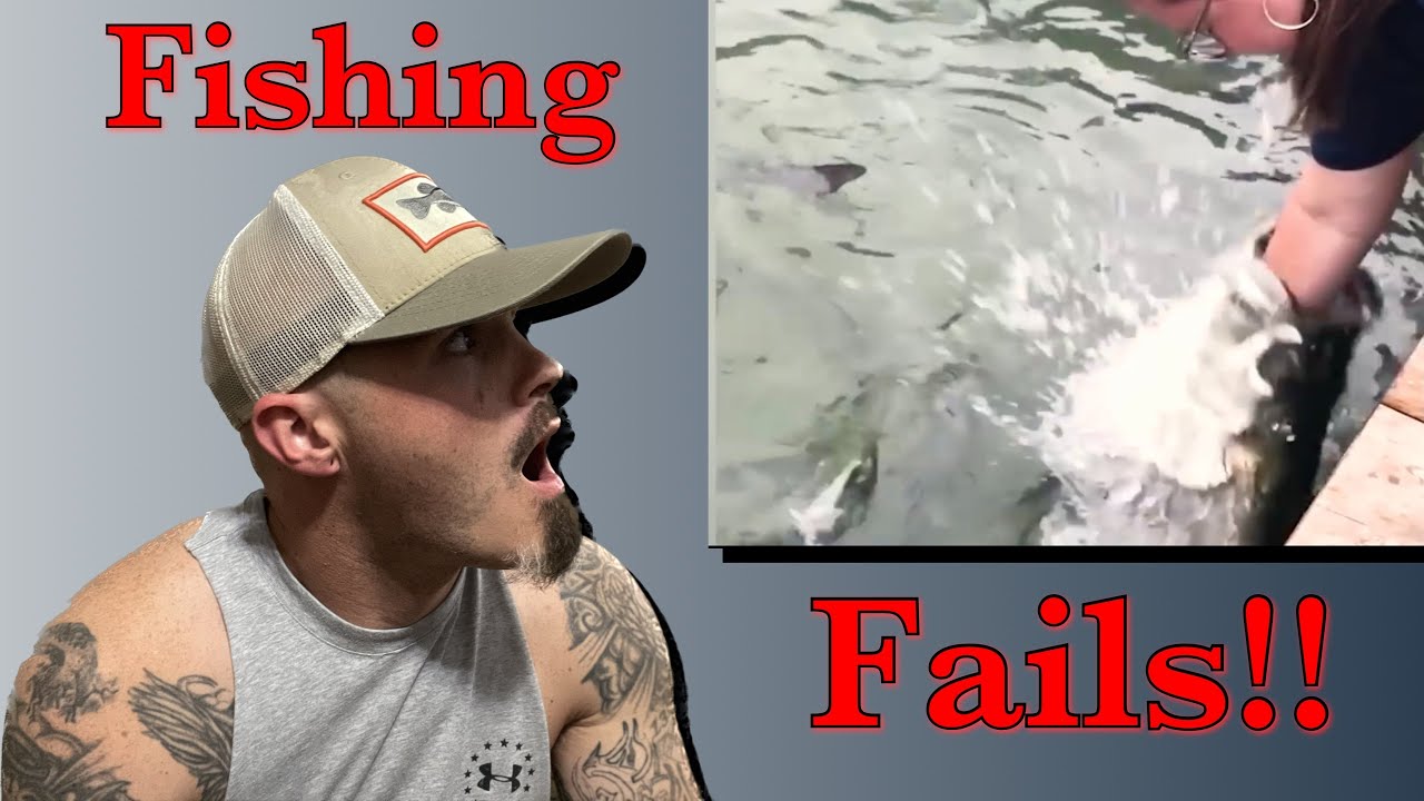 First Reaction video!!! Fishing fails!!!