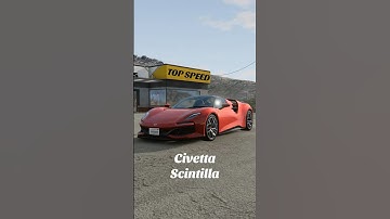 Rosso Metallizzato Red 🤤 | BeamNG.drive - Civetta Scintilla Top Speed Test #beamngdrive #beamng