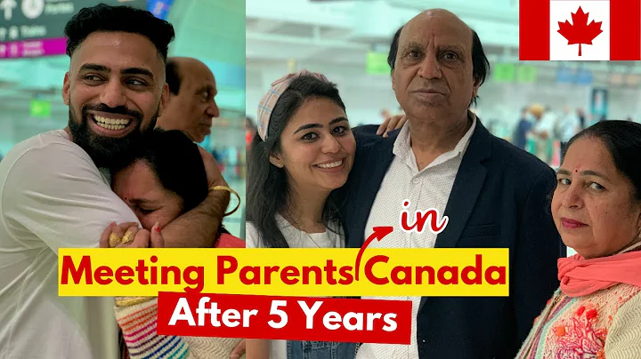 Receiving Mom and Dad from Toronto Airport after 5...