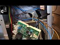 Under counter chiller wiring