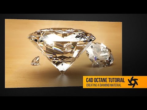 Making a Diamond Material in Octane C4D Tutorial