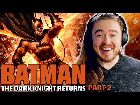 *What happened to Joker?!?* The Dark Knight Returns Part 2 (2013)  Reaction/ Commentary Frank Miller