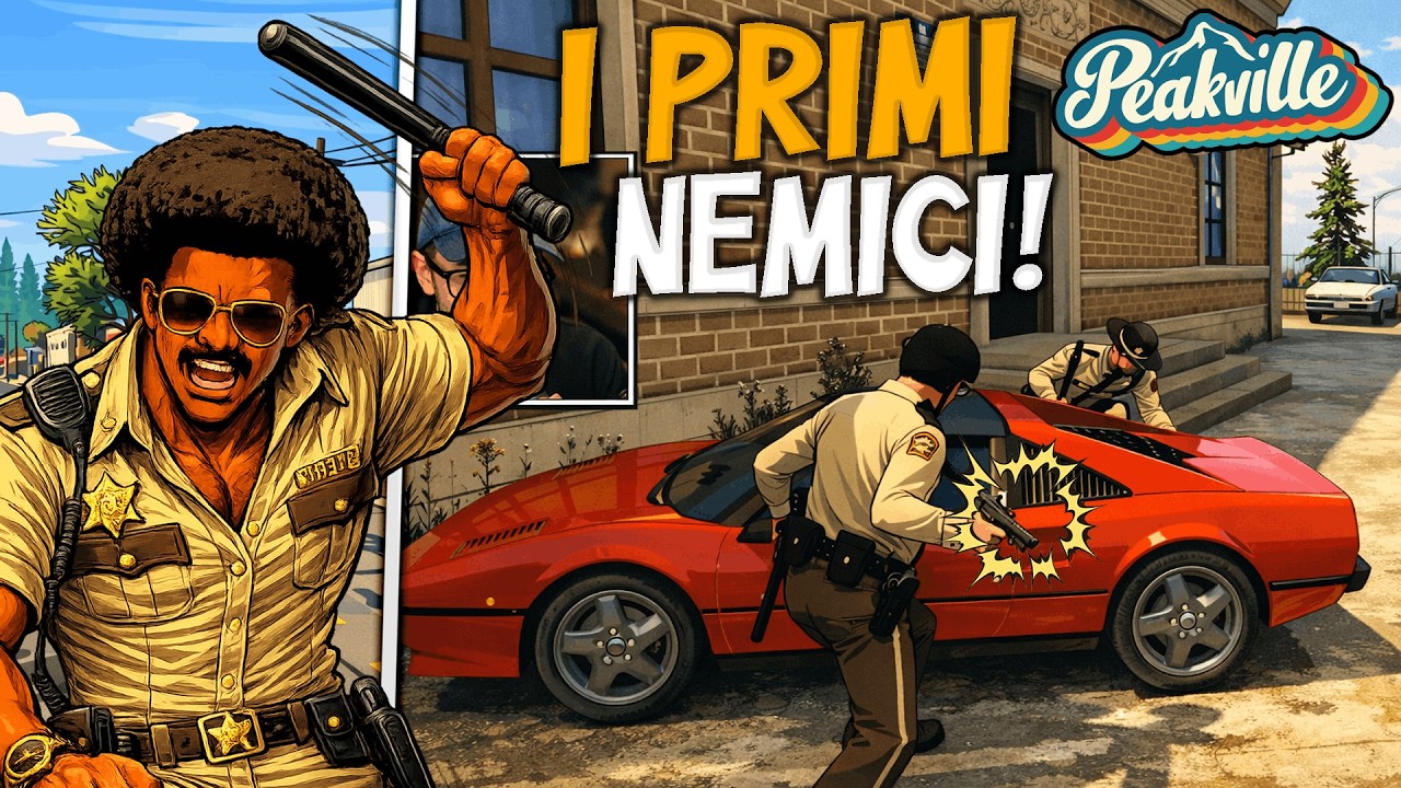 I PRIMI NEMICI DI MARCUS E LENNY...E' GUERRA! - GTA RP - PEAKVILLE EP.3