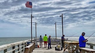 Ocean Crest Pier Walk/Visit - Oak Island, NC