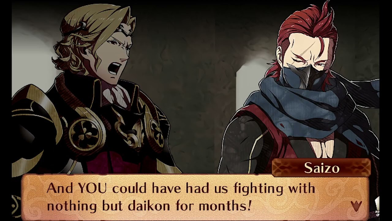 Xander & Saizo Full C-S Support Conversation