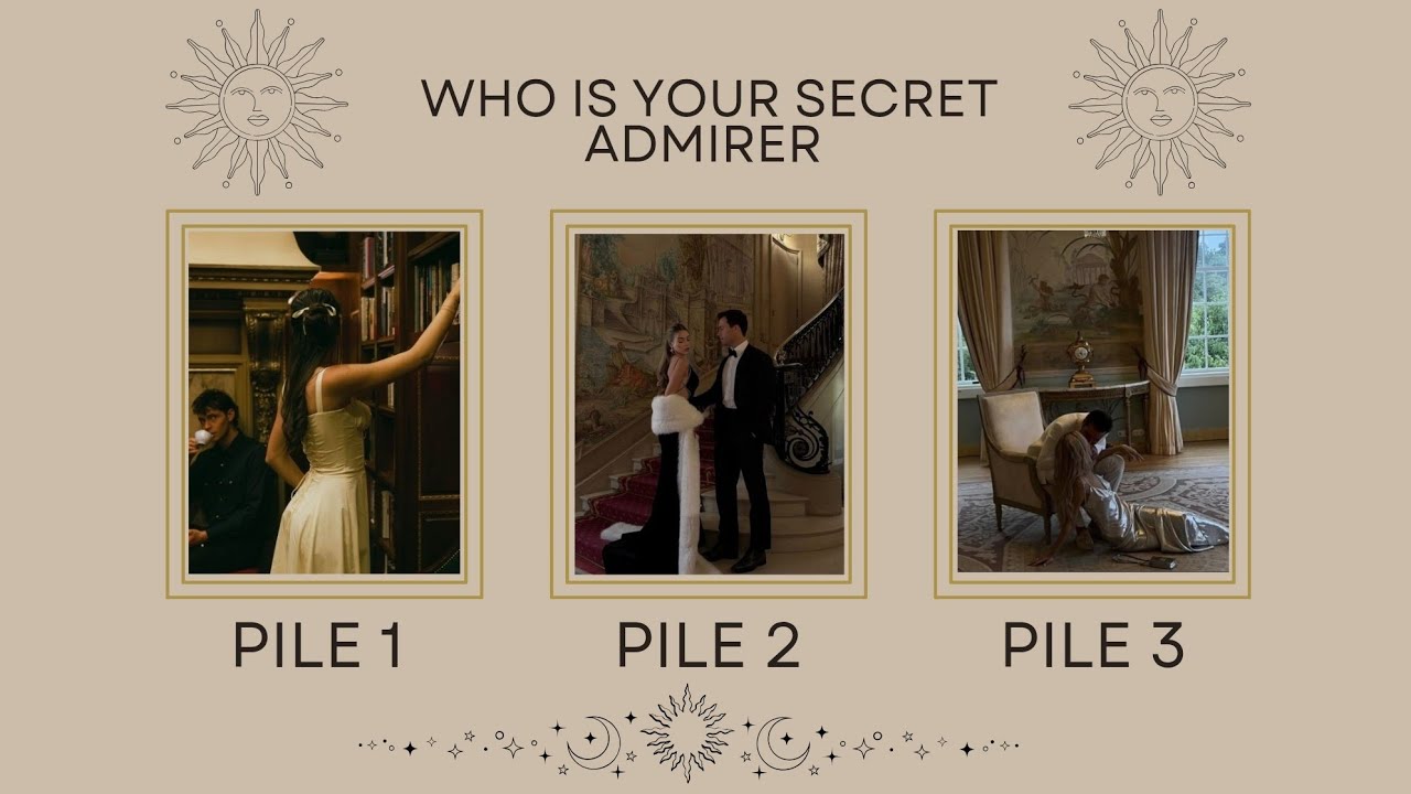 WHO IS YOUR SECRET ADMIRER - PICK A CARD -