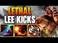 ONE SHOT ANYBODY WITH LETHAL LEE SIN MID! (KICK FOR 2500 DAMAGE) - League of Legends