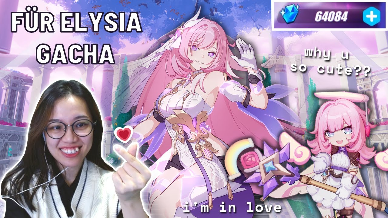 Elysia and ELF Elysia in Gacha Club ! Honkai Impact 3rd