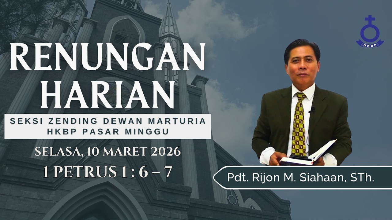 Renungan Harian Selasa, 10 Maret 2026