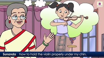 The Sound Of Violin | English Stories | Grade 3 | Periwinkle