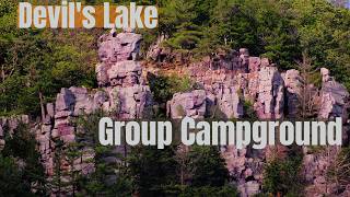 Devils Lake State Park Group Campground tour