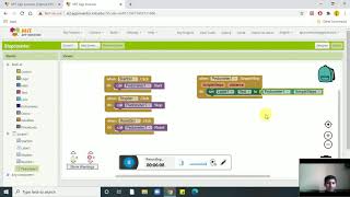 How to create step counter application in MIT app inventor 2 screenshot 2