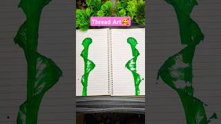 3D drawing with thread #drawing #trending #shorts #shortsfeed #ytshorts #hack #threads #3d #3dart