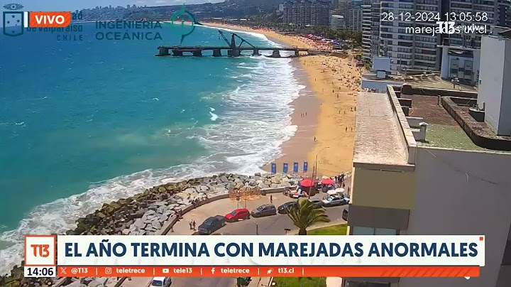 Viña del Mar: Cierran borde costero por intensas marejadas