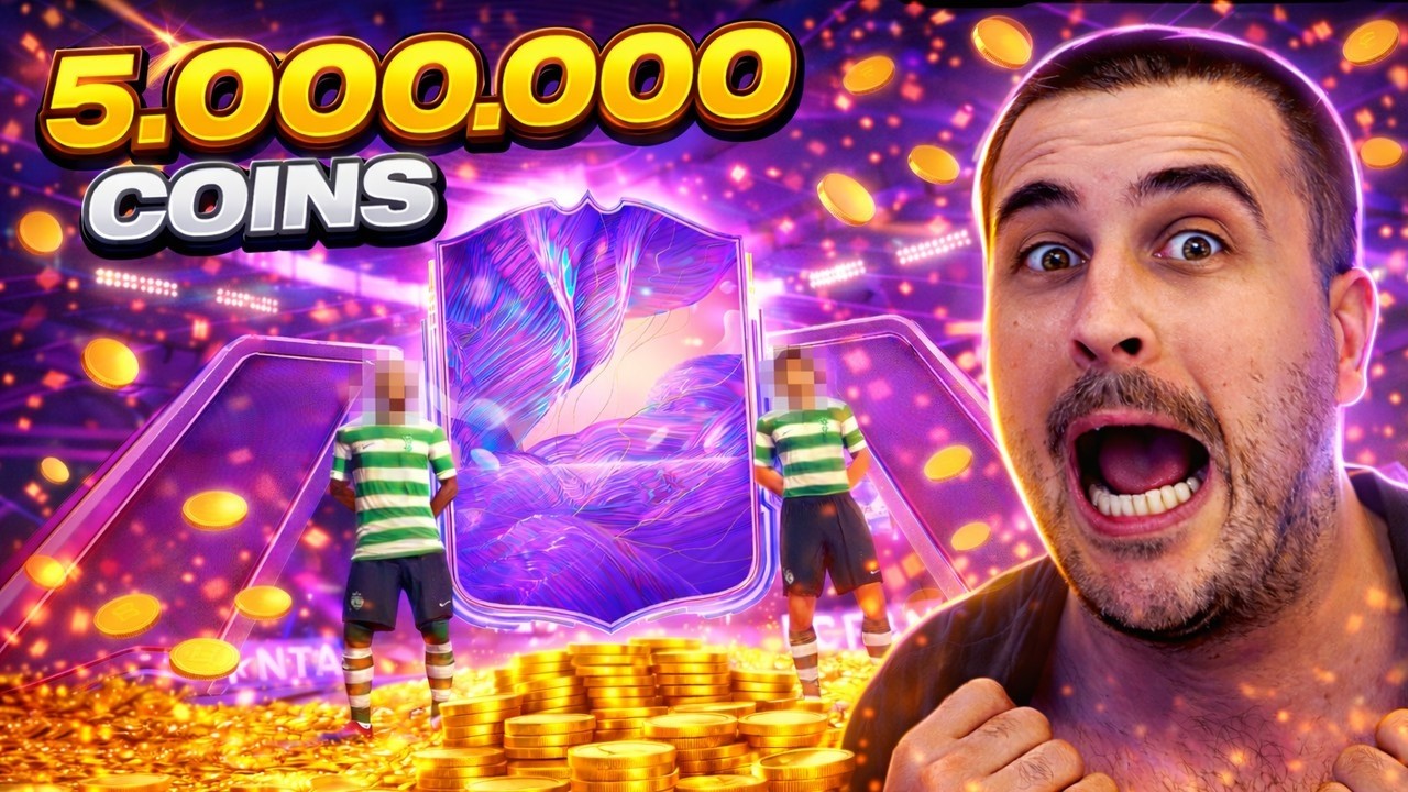 TIREI UM FUT FANTASY DE 5 MILHÕES NO PACK MAIS INACREDITÁVEL DO FC 26!!