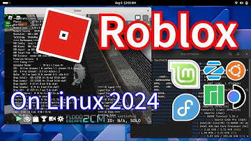 Roblox on LINUX! (Tutorial + Showcase)(WORKING August 2024)(No Emulation / No Byfron Bypass)