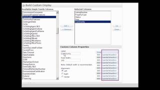 NWMLS - Matrix Tutorial Custom Display