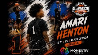Amari Henton 5'7 PG Class of 2029 | Houston High School All American Showcase