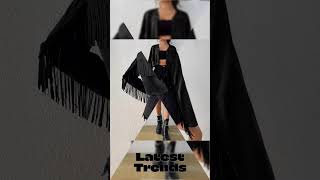 Womens Black Tel Rivet Front Open Jacket - Short Coat