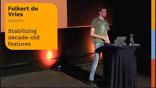 Stabilizing decade-old features (Folkert de Vries at RustWeek)